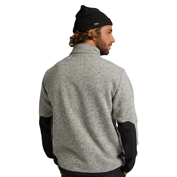 Technical Hoodie Burton Hayrider Sweater Fz Fleece grey heather 2021