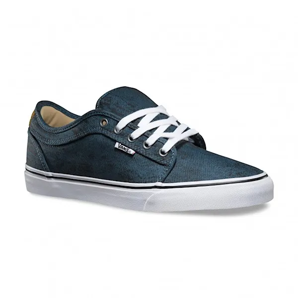 Tenisky Vans Chukka Low distortion blue/black 2016
