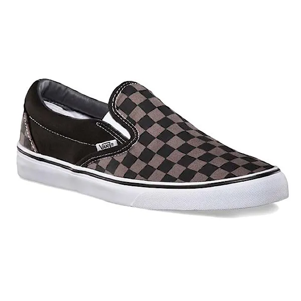 Slip-on tenisky Vans Classic Slip-On checkerboard black/pewter 2016
