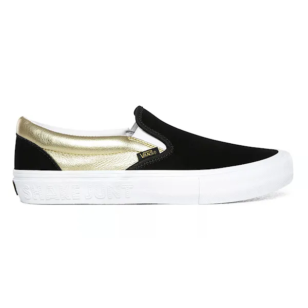 Slip-on tenisky Vans Slip-On Pro shake junt black/gold 2020