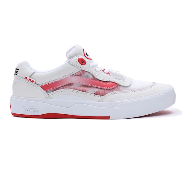 Tenisky Vans Wayvee leather true white/red 2023