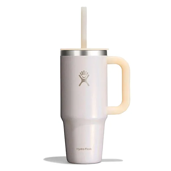 Vacuum Flask Hydro Flask 24 oz Travel Tumbler glimmer cream