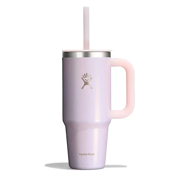 Vacuum Flask Hydro Flask 24 oz Travel Tumbler glimmer pink
