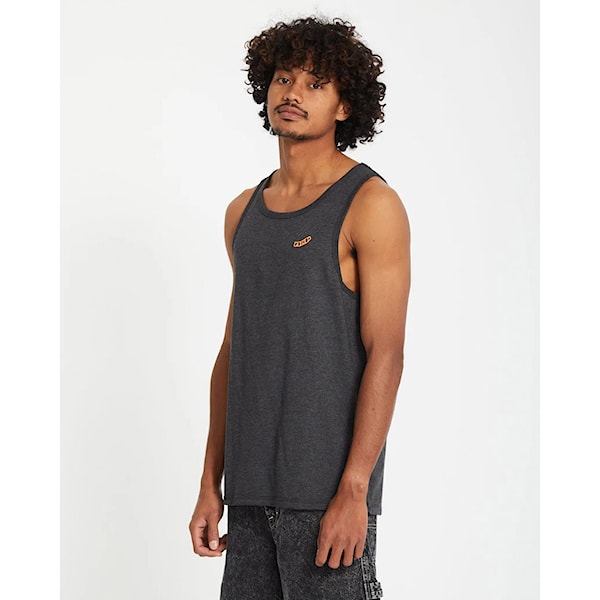 Podkoszulek Volcom Pistol Stone HTH TT heather black 2026