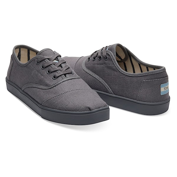 Tenisky Toms Cordones shade grey heritage canvas 2019