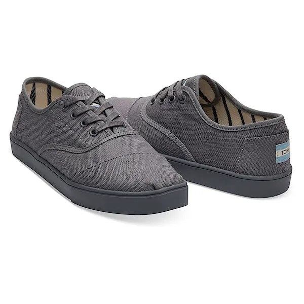 Tenisky Toms Cordones shade grey heritage canvas 2019