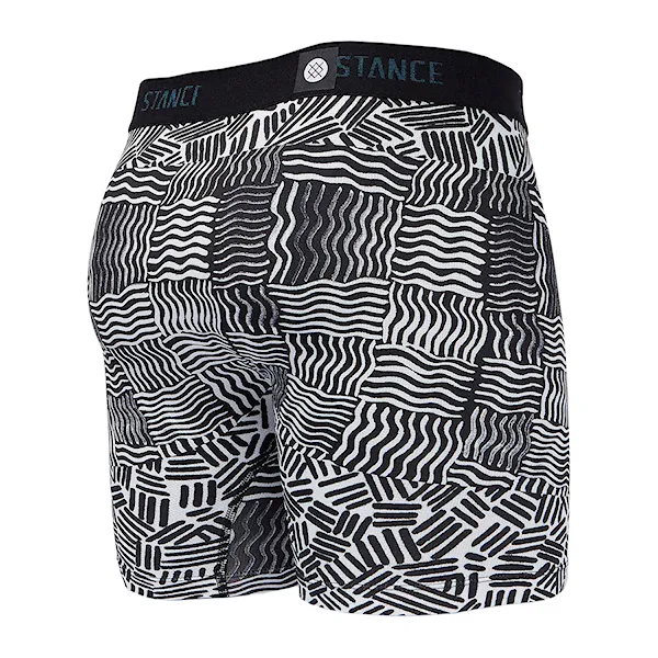 Bokserki Stance Crosshatch Wholester black