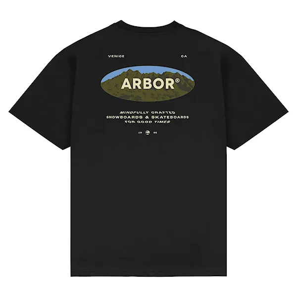 Tričko Arbor Mountain Craft black 2026