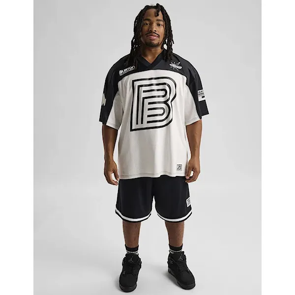 Koszulka Burton B Ss Jersey Shirt stout white/true black 2026