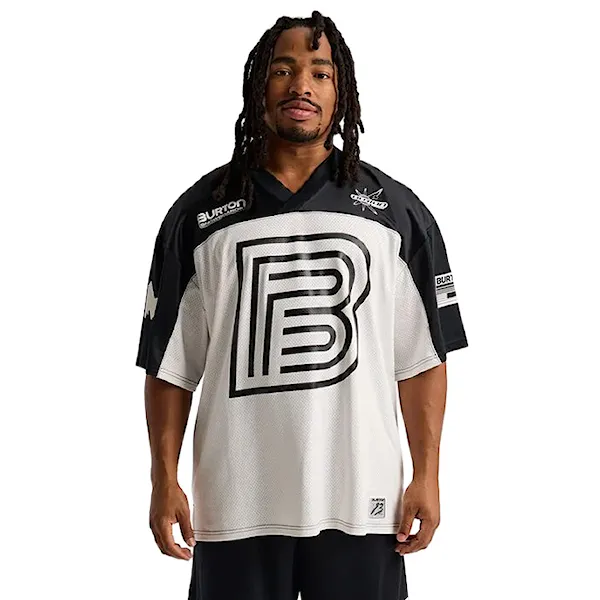 Koszulka Burton B Ss Jersey Shirt stout white/true black 2026