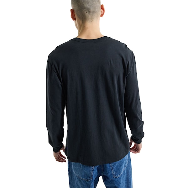 Tričko Burton Colfax LS true black 2024