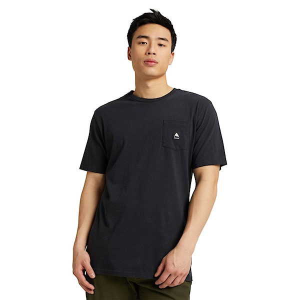 Tričko Burton Colfax SS true black 2024