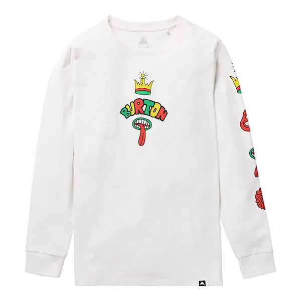Koszulka Burton Kids Counterbalance 26 LS stout white 2025