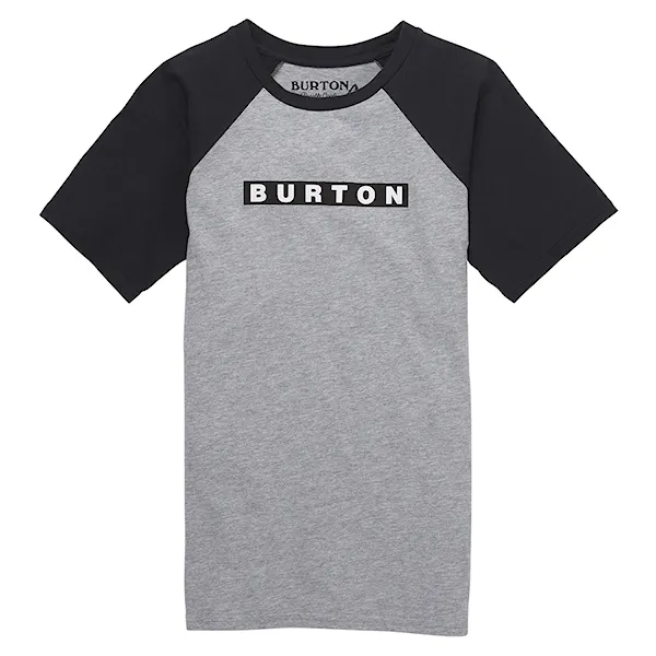 Koszulka Burton Kids Vault SS grey heather 2023