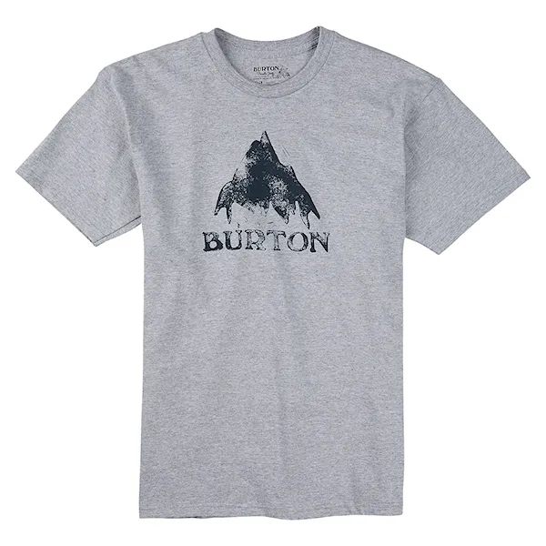 Tričko Burton Stamped Mountain Ss grey heather 2016