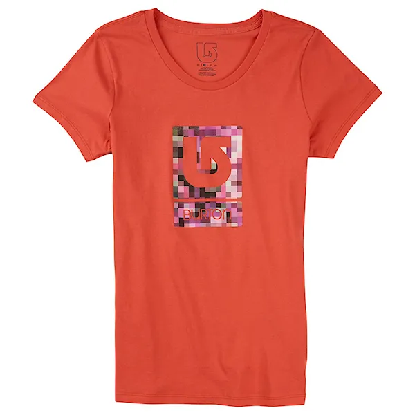 T-shirt Burton Wms Logo Vertical Fill Ss tropic 2016