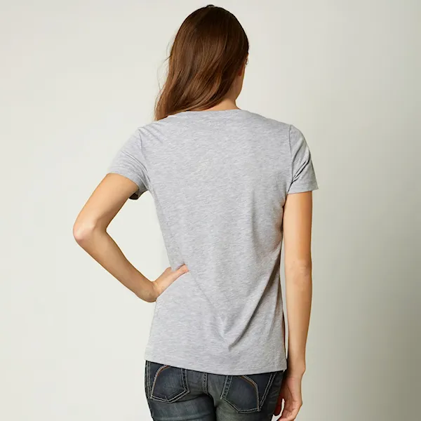 T-shirt Fox Fascinate Vneck light heather grey 2015