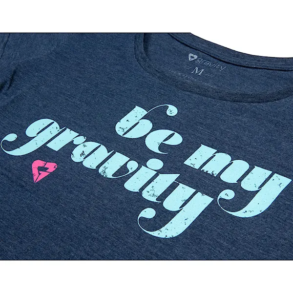 T-shirt Gravity Be My Gravity indigo heather 2016