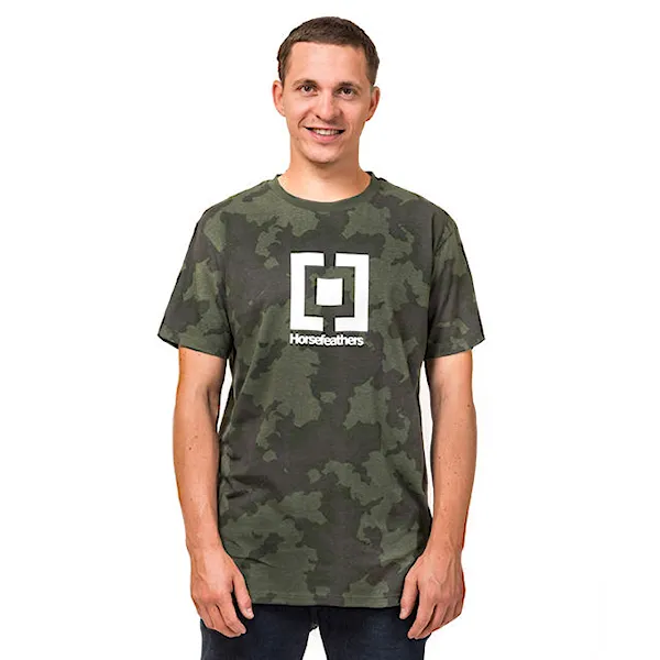 Tričko Horsefeathers Base cloud camo 2019