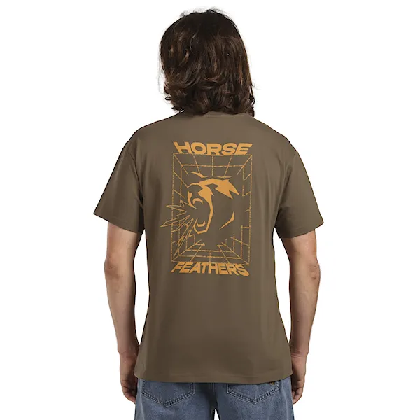 Koszulka Horsefeathers Carmy fossil 2026