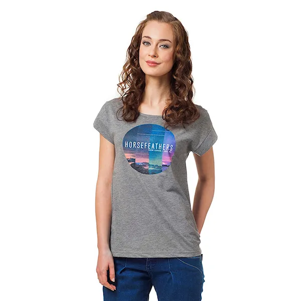 T-shirt Horsefeathers Faraway heather gray 2016
