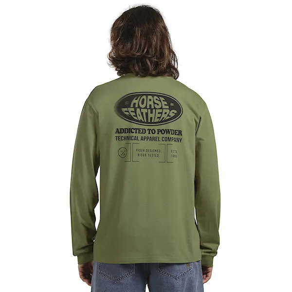 Koszulka Horsefeathers Junky Ls sage 2026