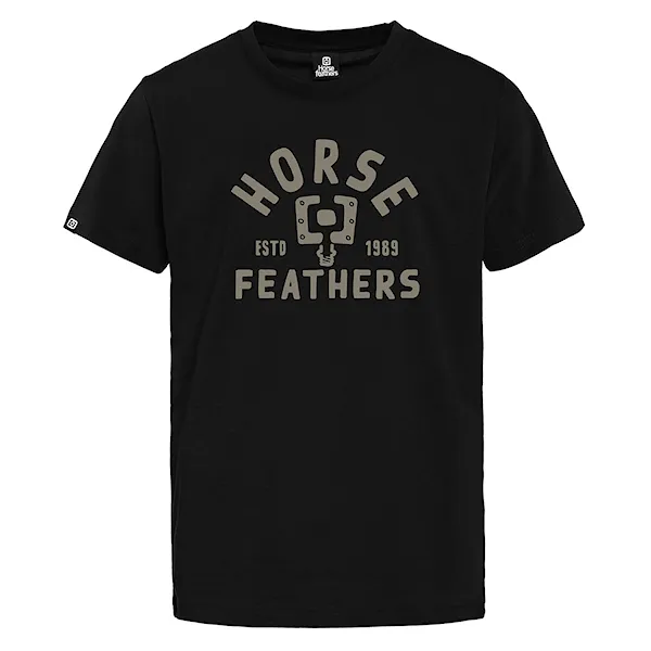 Koszulka Horsefeathers Pedal Youth black 2026