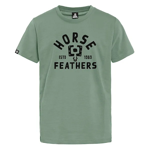 Koszulka Horsefeathers Pedal Youth iceberg green 2026