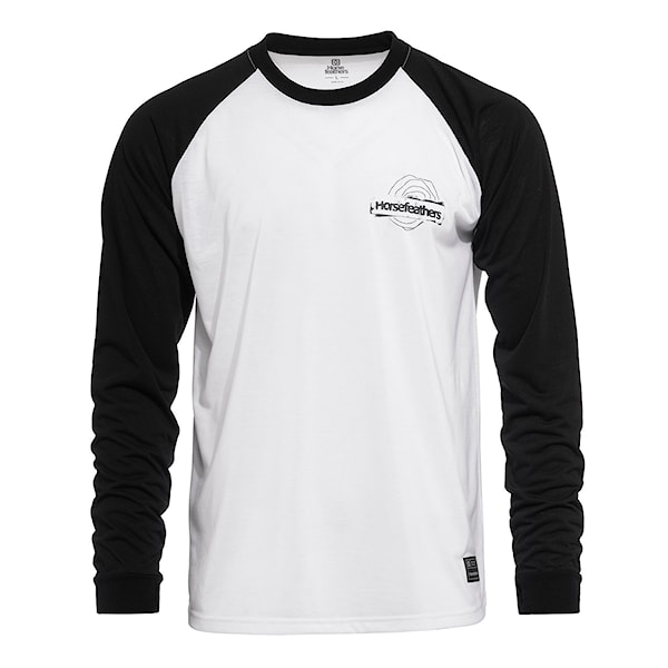 T-shirt Horsefeathers Shank LS white 2025