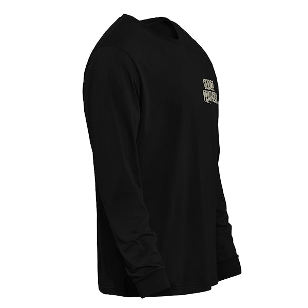 Tričko Horsefeathers Xerox LS black 2025
