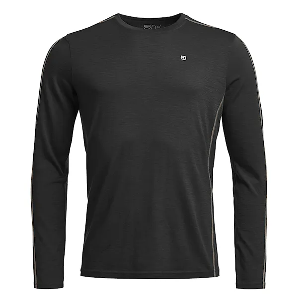 Koszulka ORTOVOX 185 Rock'n'wool Long Sleeve black raven 2026