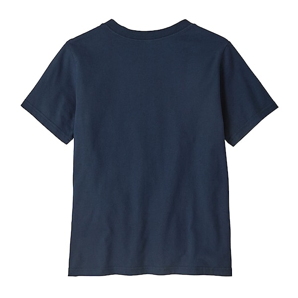 T-shirt Patagonia K's P-6 Logo T-Shirt new navy 2025