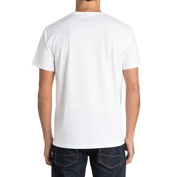 Tričko Quiksilver Classic Tee Between The Lines white 2015