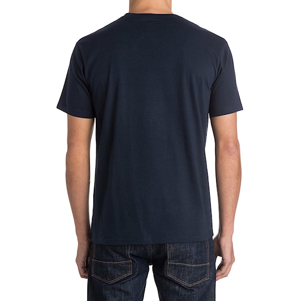 Tričko Quiksilver Classic Tee Vanishing Point navy blazer 2015