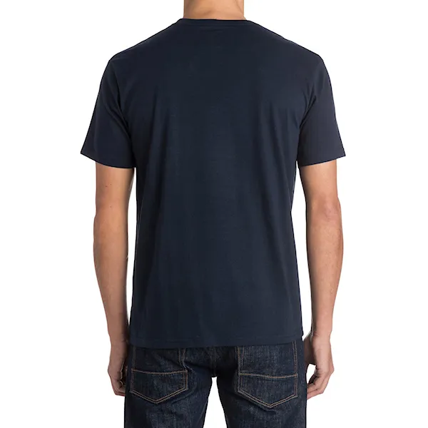 Tričko Quiksilver Classic Tee Vanishing Point navy blazer 2015