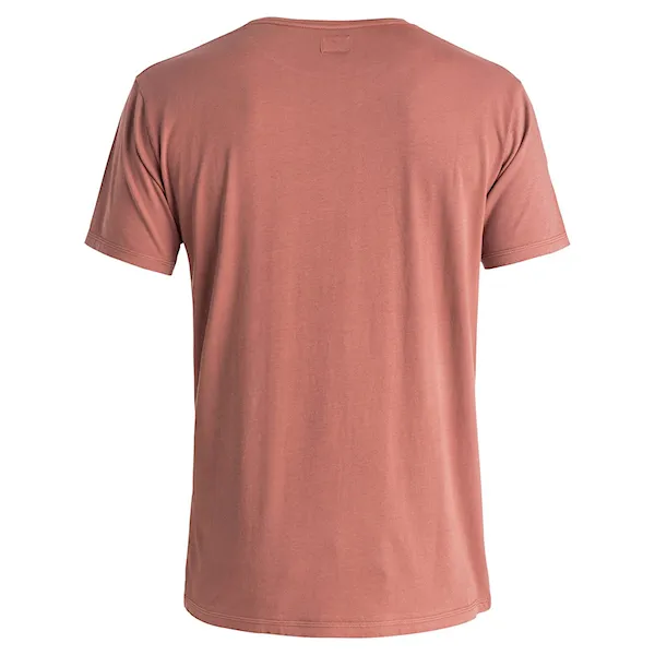 Tričko Quiksilver Garment Dyed Sunset Tunels mahogany 2016