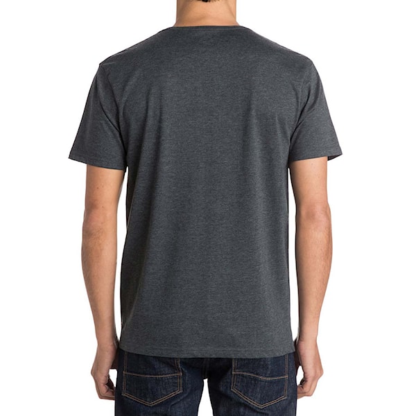 Tričko Quiksilver Heather Tee Go Team Go charcoal heather plum 2015