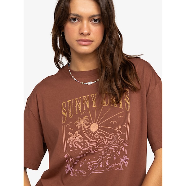 Koszulka Roxy Dreamers Women C root beer 2024