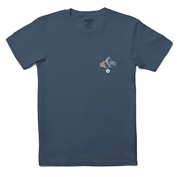 Tričko Stance Peaks SS seablue 2026
