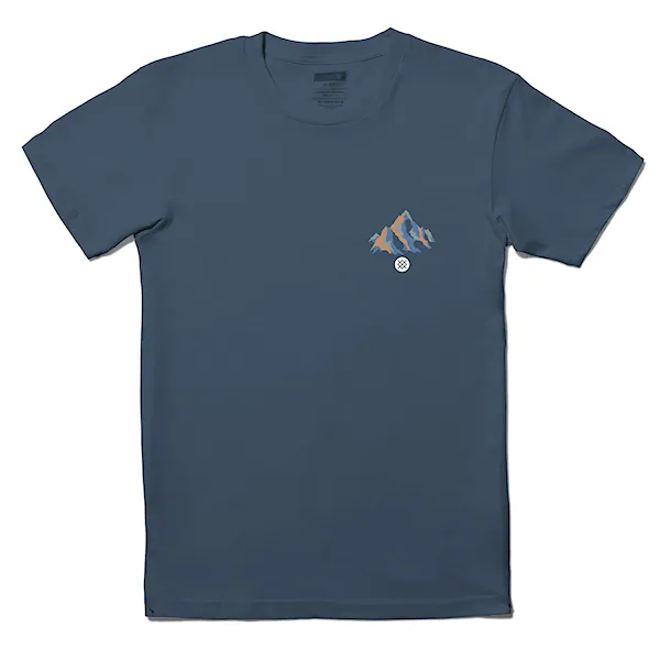Tričko Stance Peaks SS seablue 2026