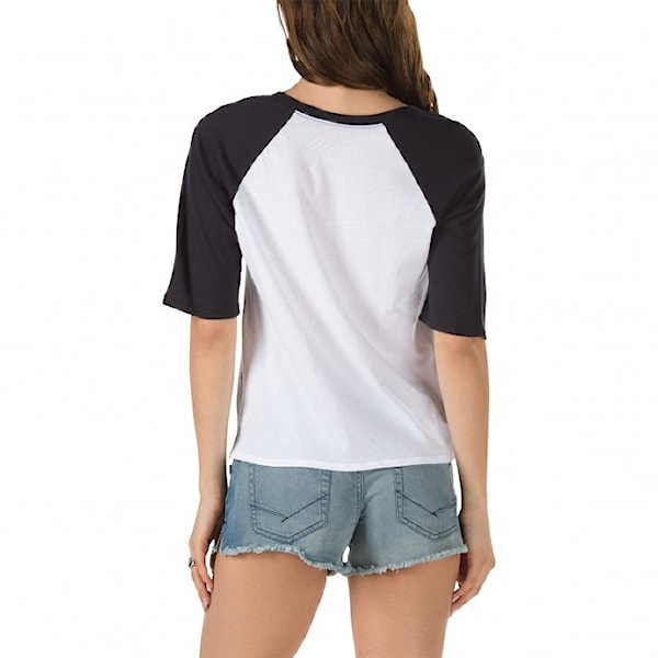 Tričko Vans Tropic Skate Raglan white/black 2016