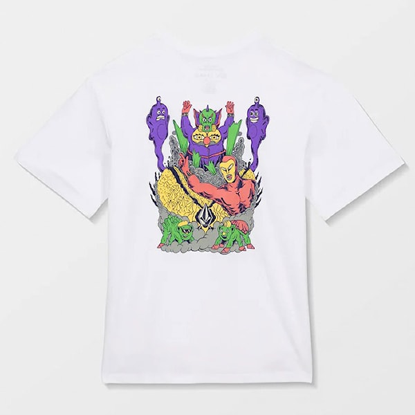 T-shirt Volcom Kids FA Ben Sanair Tee 1 white 2026