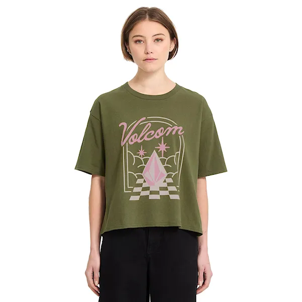 Tričko Volcom Wms Bliss bayleaf 2026