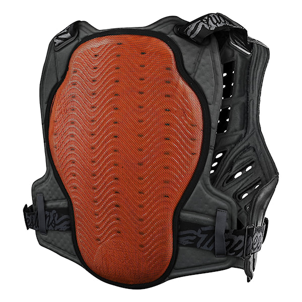 Chránič chrbtice na bicykel Troy Lee Designs Rockfight CE Flex Chest Protector Solid black 2026