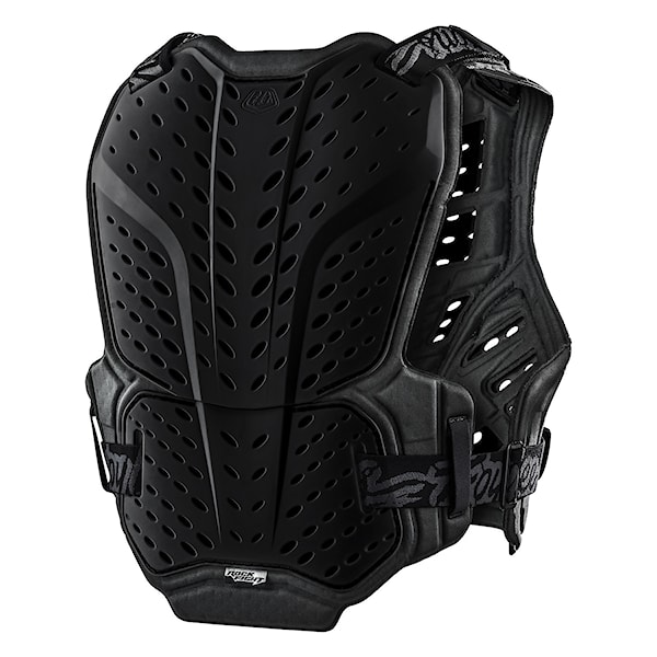 Chránič chrbtice na bicykel Troy Lee Designs Rockfight Chest Protector Solid black 2026