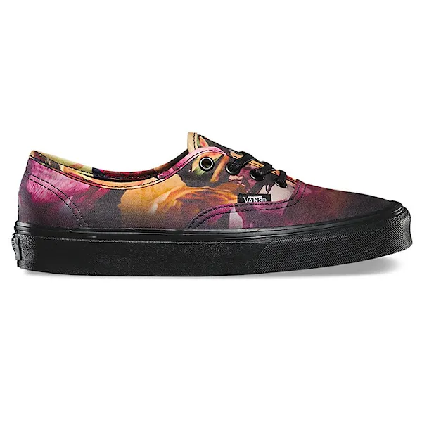 Tenisky Vans Authentic ombre floral black/black 2015