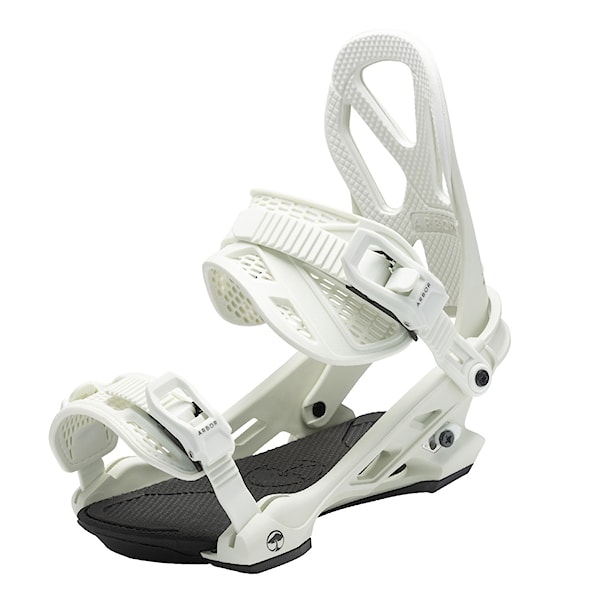 Snowboard Binding Arbor Hemlock Frank April Edition White 2023
