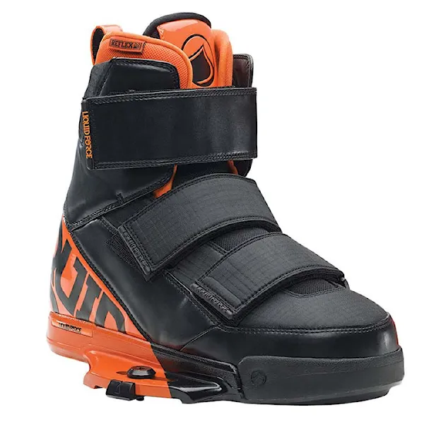 Vázání na lyže Liquid Force Vantage Ct black/orange 2015