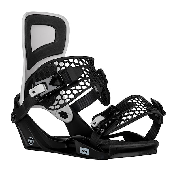 Viazanie na snowboard Gravity Indy black/white 2025