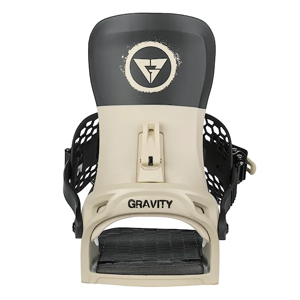 Vázání na snowboard Gravity Indy stone/black 2026
